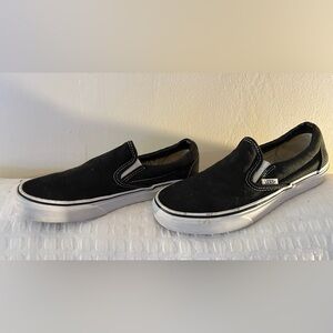 Vans Classic Slip-On Shoes - Black